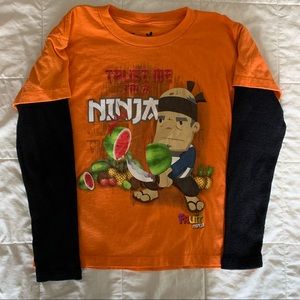 Kids Fruit Ninja Graphic Tee shirt XS